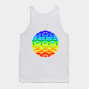 Flower of Life - Chakra / Rainbow Colors Tank Top